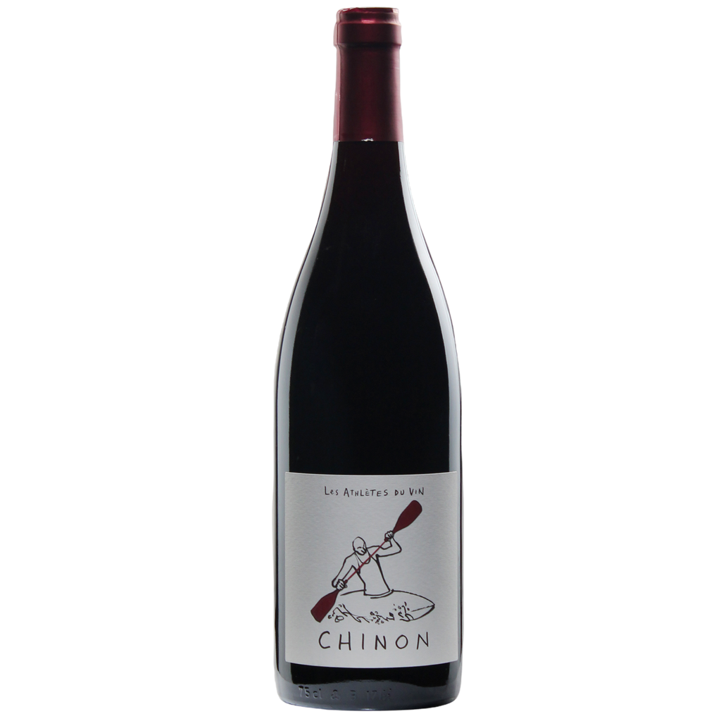 Les Athlètes du Vin Chinon Natural Wine Bottle