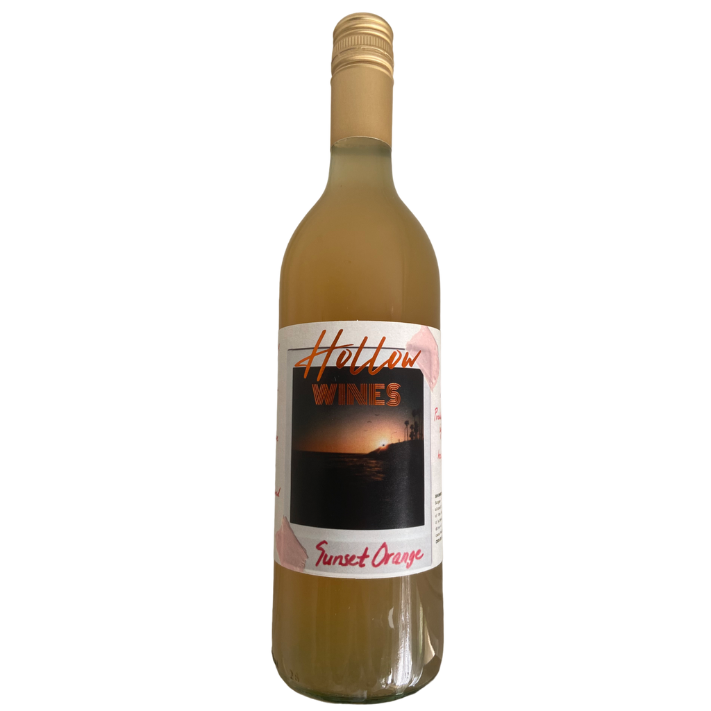 Hollow Wines Sunset Orange 2022 Natural Wine Bottle
