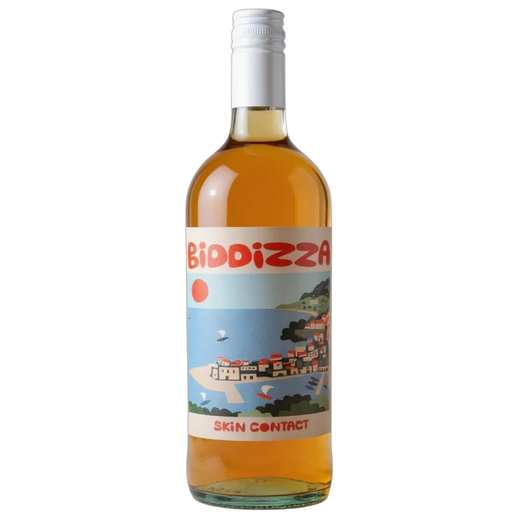 Bottle of Biddizza Orange Liter Wine