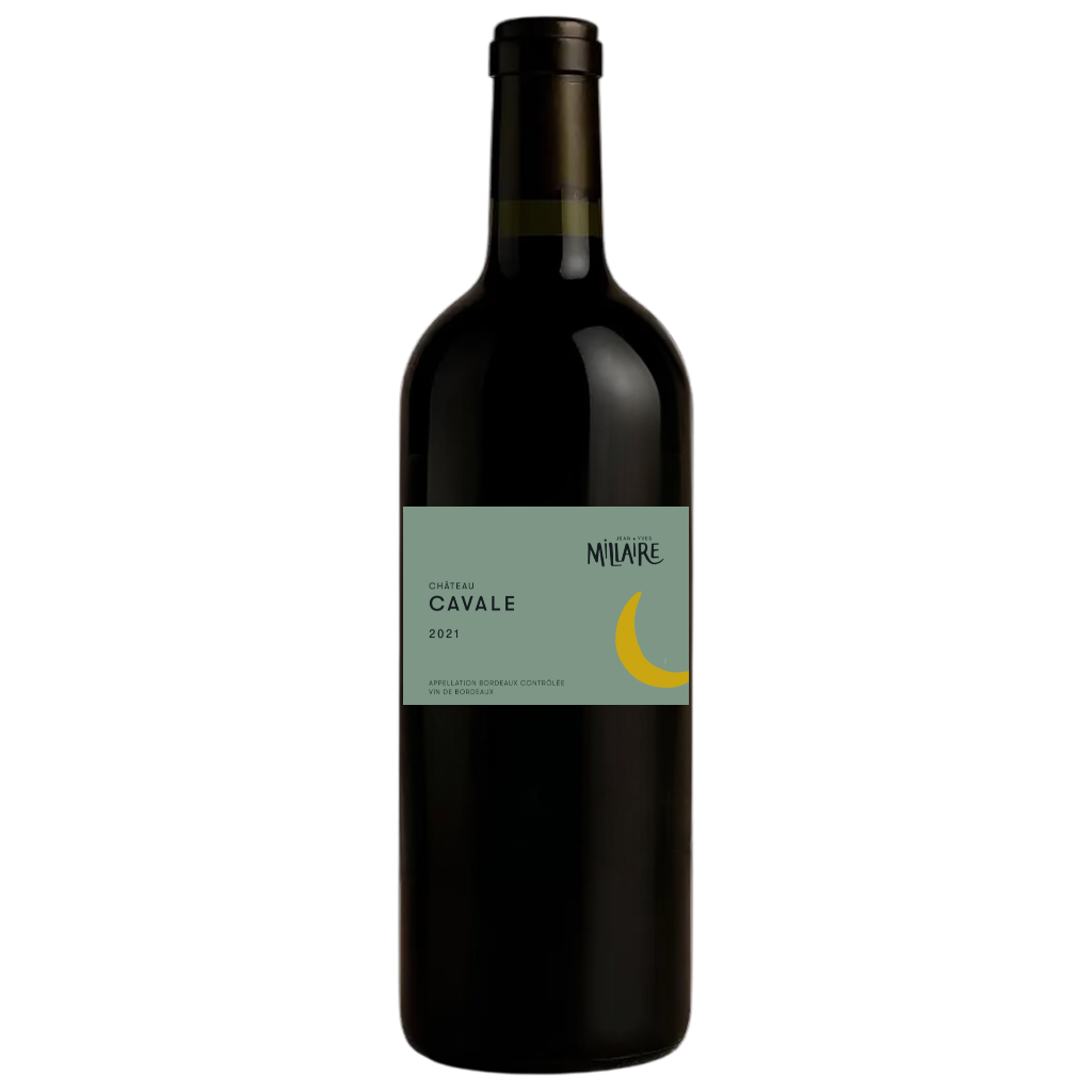 Bottle of DOMAINE JEAN-YVES MILLAIRE Chateau Cavale Bordeaux Red Wine