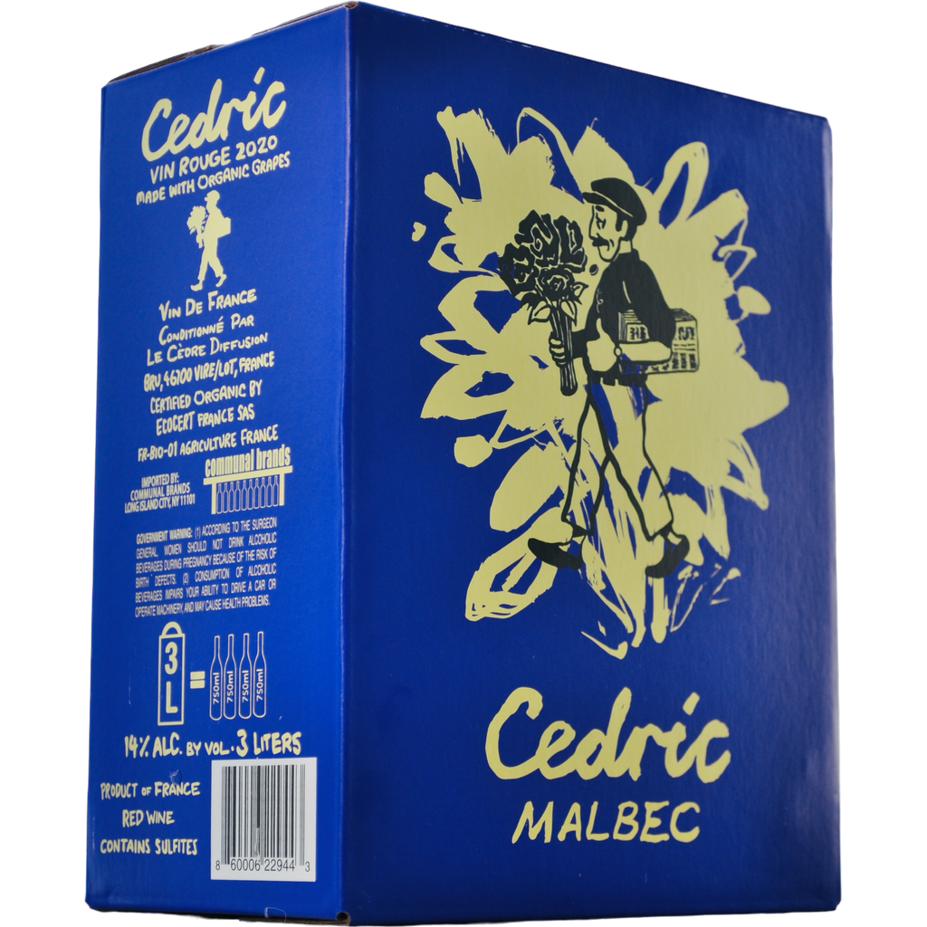 Cedric Malbec 3 Liter Wine Box