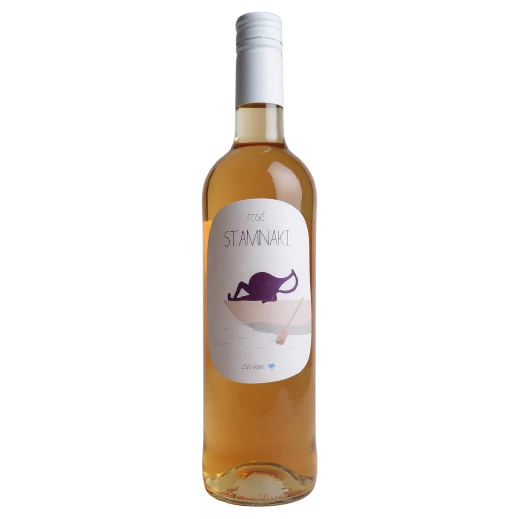 Bottle of Denthis, Stamnaki Roza wine