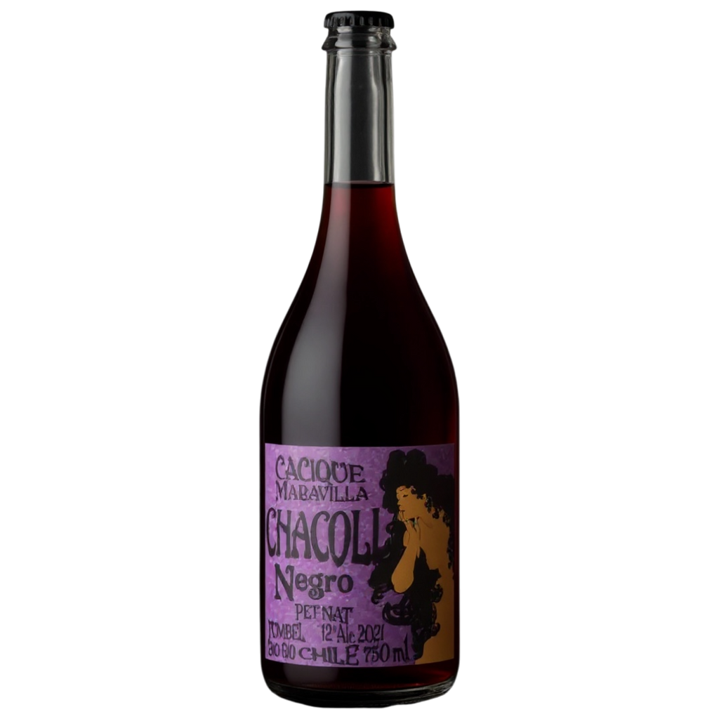Bottle of Cacique Maravilla Chacoli Negro Sparkling Red