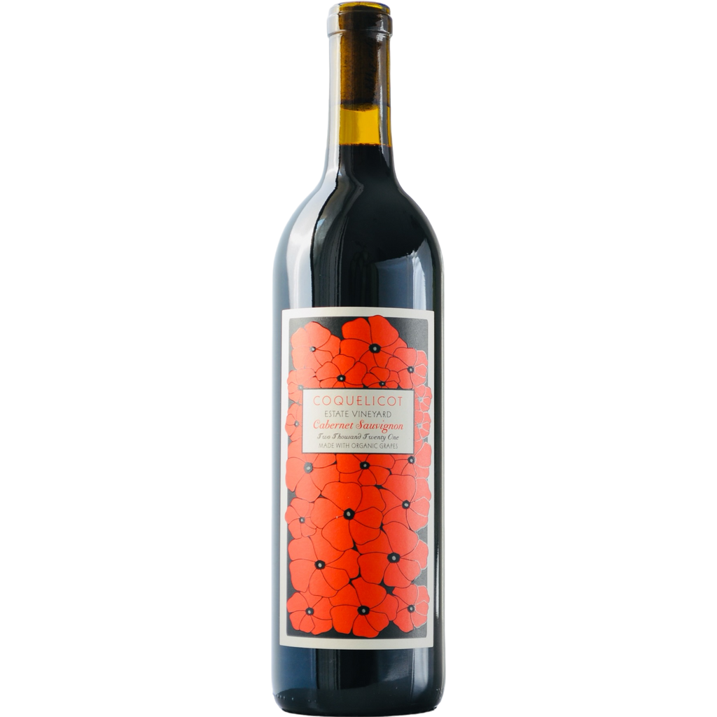 COQUELICOT ESTATE Cabernet Sauvignon 2021 Red Wine Bottle