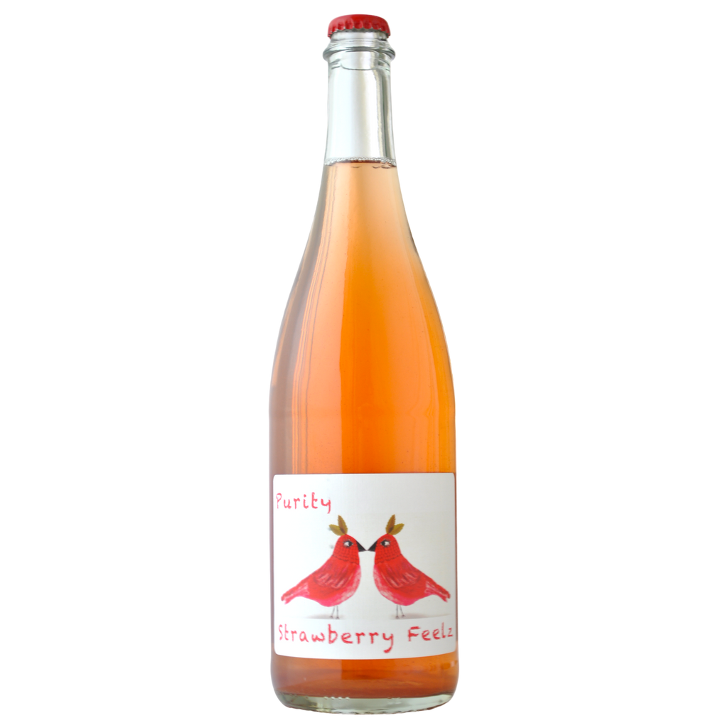 Purity Wines 'Strawberry Feelz' Pet-Nat 2022 Wine Bottle