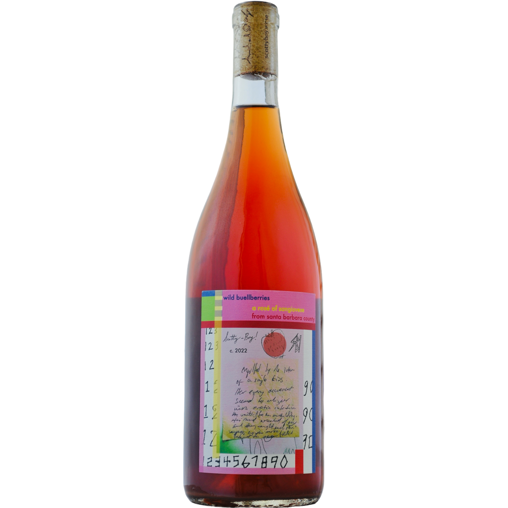 Scotty Boy Wild Buellberries 2022 Red Wine Bottle