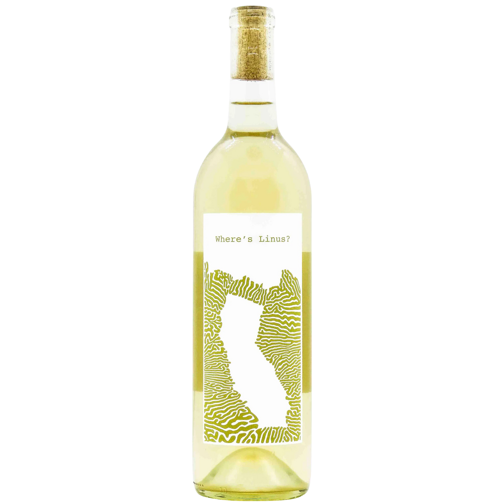 Where's Linus Sauvignon Blanc 2021 Natural White Wine Bottle