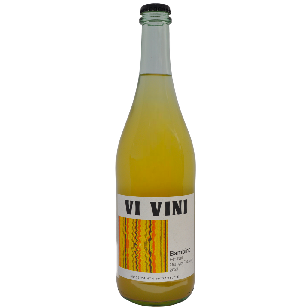 Vi Vini Pet-Nat Orange Frizzante ‘Bambina’ 2021 Natural Wine Bottle