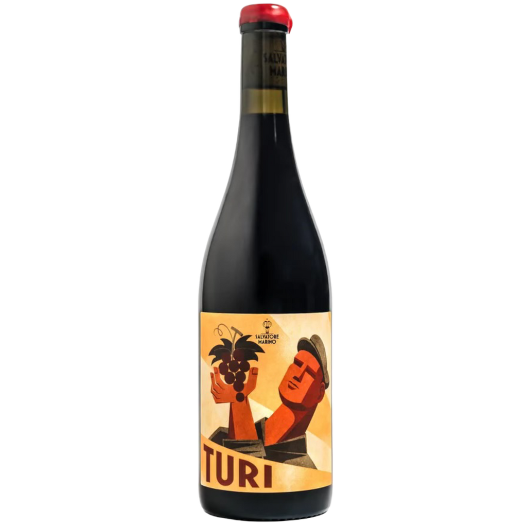 Azienda Agricola Salvatore Marino Turi Rosso 2021 Natural Red Wine Bottle