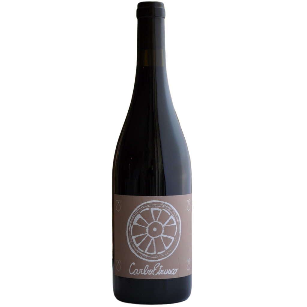 Della Staffa CarboeTrusco 2021 Carbonic Sangiovese Natural Red Wine Bottle