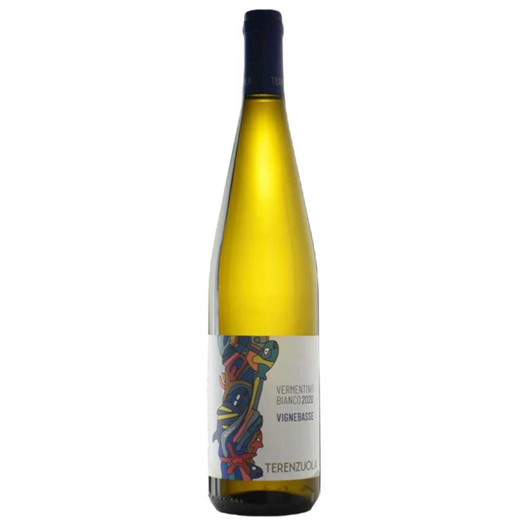 Terenzuola Colli di Luna Vigne Basse Vermentino Natural White Wine Bottle