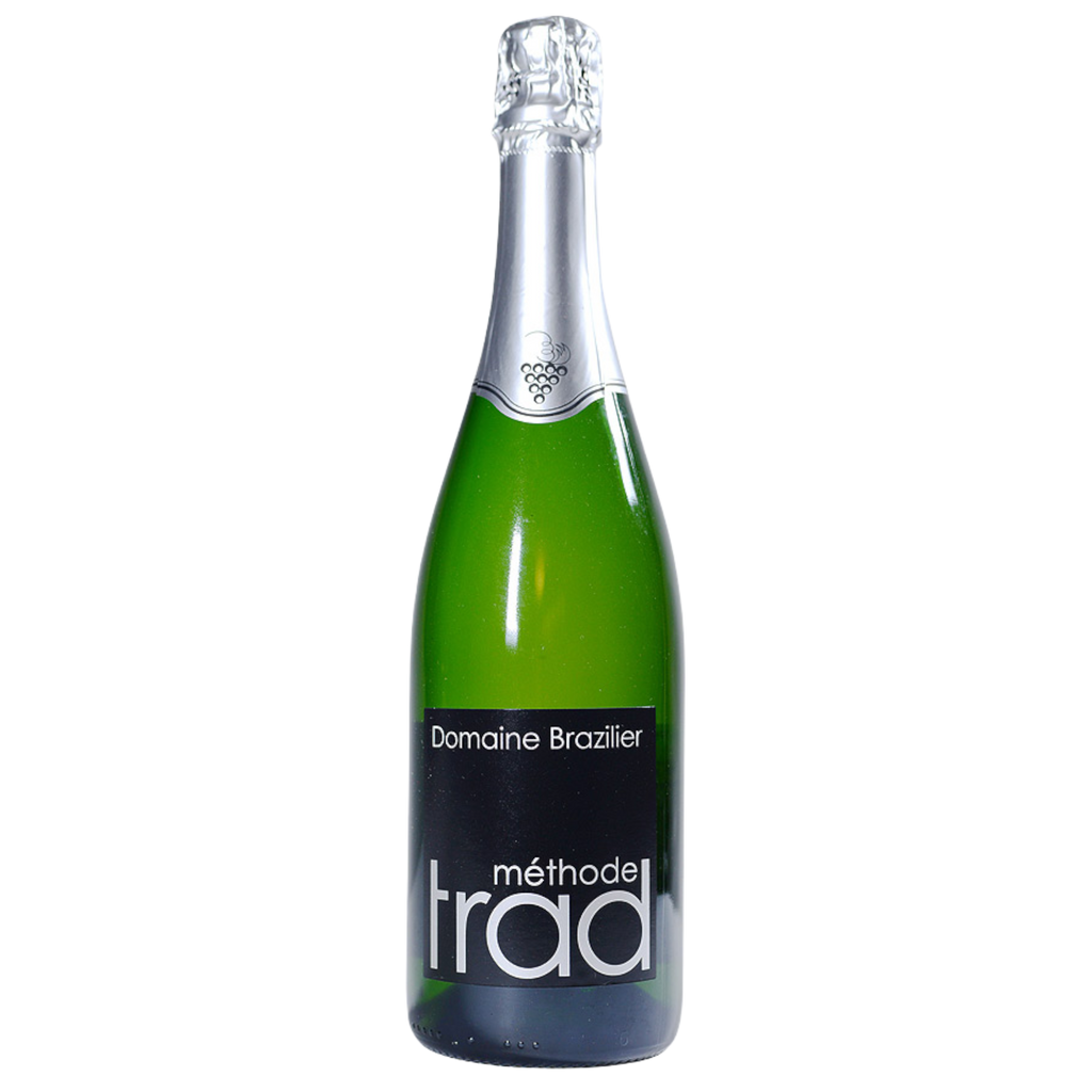 Domaine Brazilier Methode Trad Brut Natural Sparkling Wine Bottle