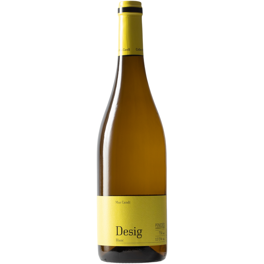 Mas Candi Desig Blanc 2020 Natural White Wine Bottle
