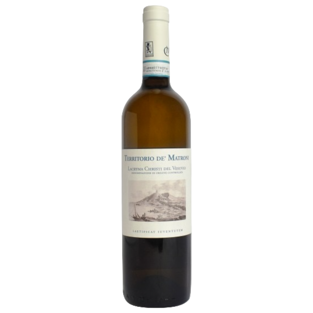 Cantine Matrone Lacryma Christi del Vesuvio 2017 Natural White Wine Bottle