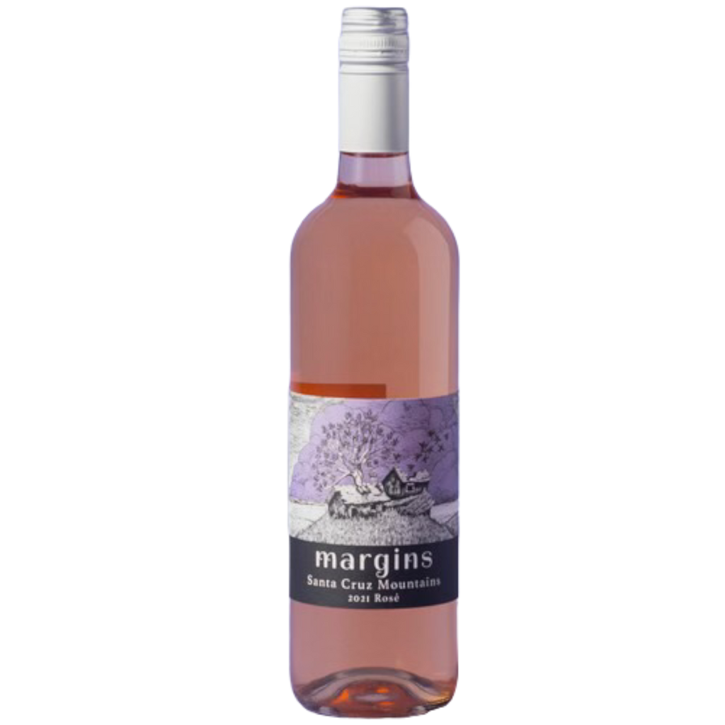 2021 Margins Santa Cruz Mountains Rose Natural Wine Bottle