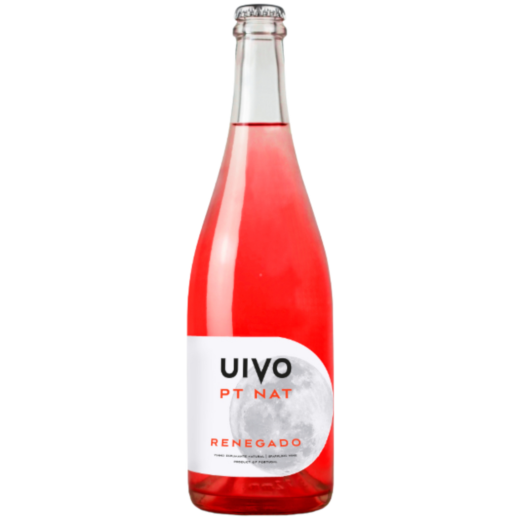 Folias de Baco ‘UIVO’ PT NAT Renegado Bruto, Vinho Espumante 2021 Natural Red Sparkling Wine Bottle 