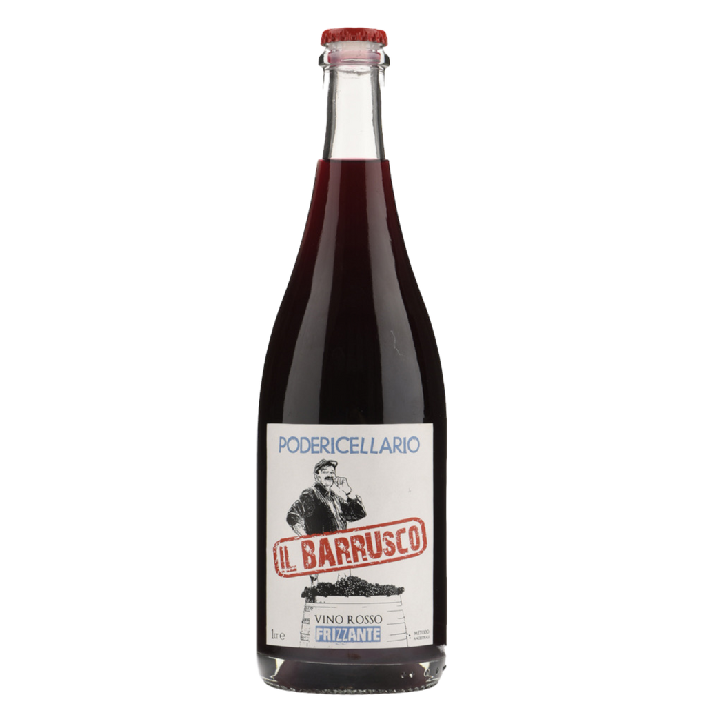 Poderi Cellario 'Il Barrusco' Rosso Frizzante 2021 Natural Wine Bottle