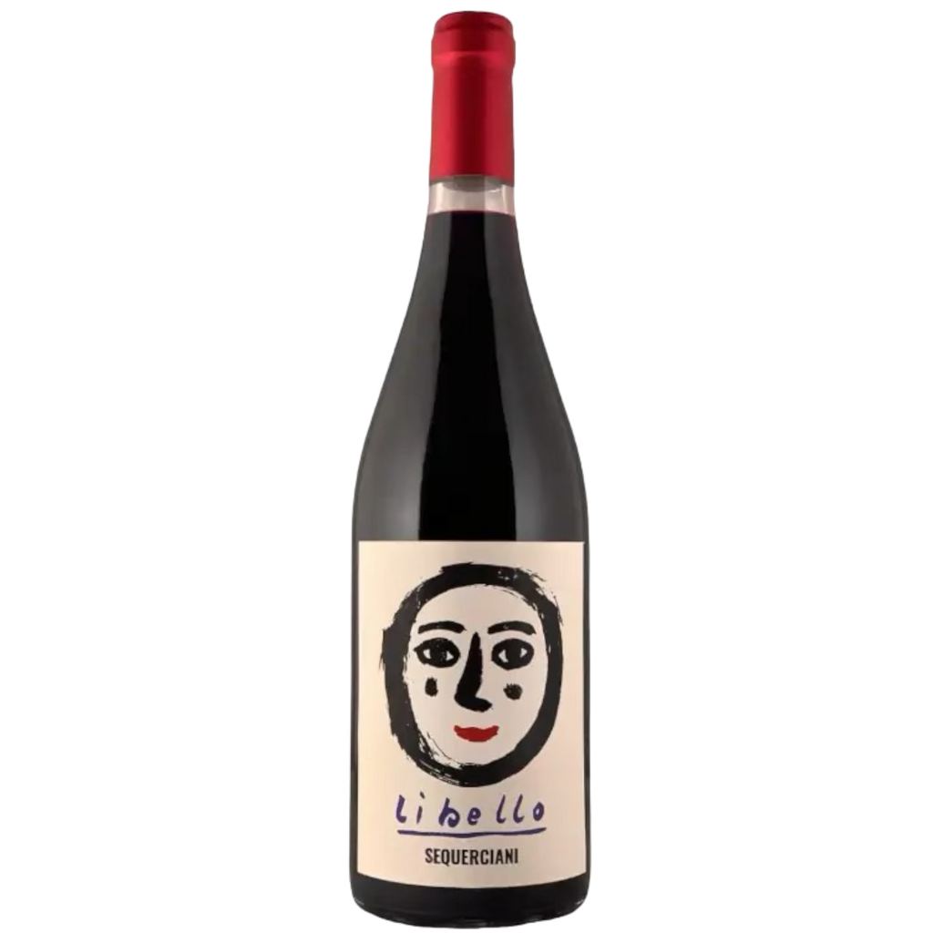 Sequerciani Libello 2021 Natural Red Wine Bottle