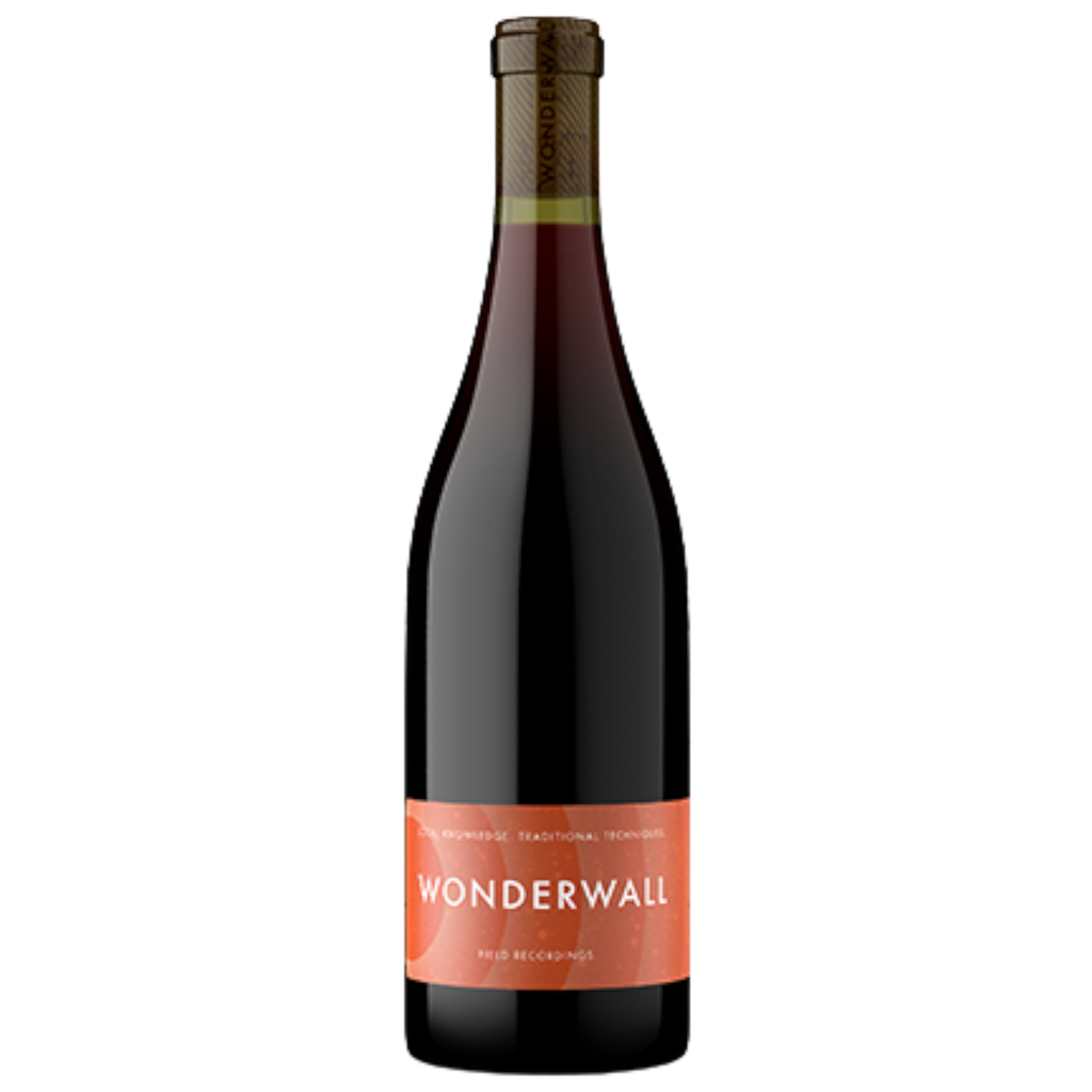 Field Recordings Wonderwall Pinot Noir Natural Red Wine Bottle