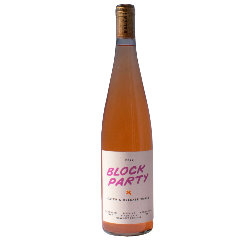 Catch & Release Wines 2022 Block Party Natural Wine Bottle