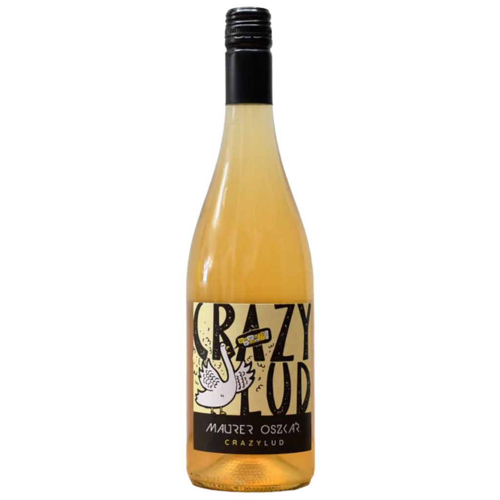 Maurer 'Crazy Lud' White 2021 Natural Orange Wine Bottle
